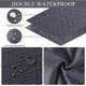 thumbnail image 2 of Juego de 4 fundas impermeables para asiento de silla de comedor SearchI Gris Profundo, 2 of 9