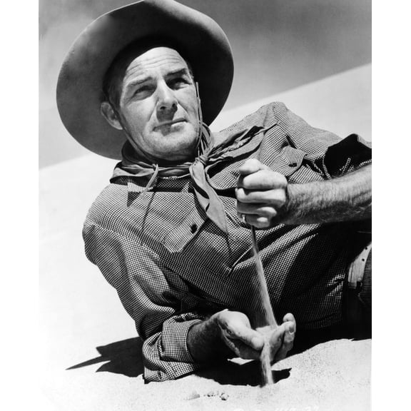 Randolph Scott Ca. 1940S Photo Print (16 x 20)