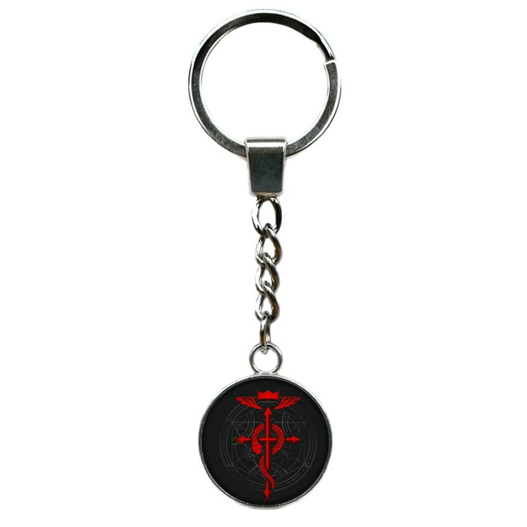 Fullmetal Alchemist Keychain Key Ring Anime Manga Walmart