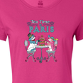 thumbnail image 4 of Inktastic Tea Time In Paris-Colorful French Poodles Women's T-Shirt, 4 of 5