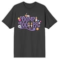 thumbnail image 5 of Willy Wonka & The Chocolate Factory Oompa Loompa and Candies Charcoal Gray Men's T-Shirt-XX-Large, 5 of 7