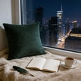 thumbnail image 5 of Fine Stripe Corduroy Throw Pillow Cover, Soft Skin - Friendly Fabric With Hidden Zipper For Easy Care, Square Pillowcase In Multiple Colors For Living Room Sofa Bedroom Office -, 5 of 6