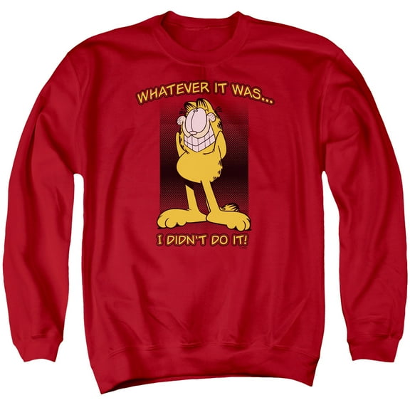 Garfield - I Didn'T Do It - Crewneck Sweatshirt - X-Large