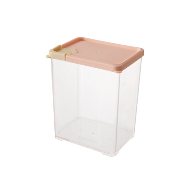Frascos De Almacenamiento De Granos Enteros Frascos Herméticos De Plástico De Cocina Con Tapa Contenedores De Almacenamiento De Alimentos Noticed HA024689-03