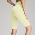 thumbnail image 5 of cfhntfmh Biker Shorts for Women Stretchy High Waisted Workout Athletic Yoga Long Shorts Soft Leggings for Women, 5 of 6