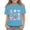 Light Blue, variant on Tween Girls Back to School T-shirt Graphic Print Short Sleeve Tees Students First Day of School Clothes Summer