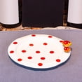 thumbnail image 4 of DOLITY Cartoon Kitchen Dinnerware Heat Resistant Kitchen Utensils for Party Wedding Bar Round Plate, 4 of 8