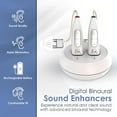 thumbnail image 5 of MEDca Rechargeable Digital Hearing Amplifier, Hearing Aids For Seniors - White, 5 of 10