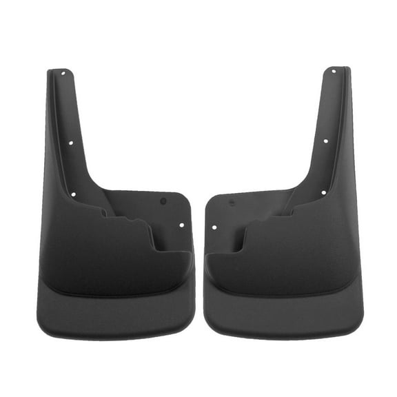 Husky Liners Custom Front Mud Guards Fit 2008-2010 Ford F250/F350 SD w/o OEM Flares 2pc Black