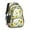 White Sunflower, variant on White Sunflower Backpack for School,Cute School Bag,Schoolbag with Adjustable Shoulder Straps & Padded Back,16.9 Inch