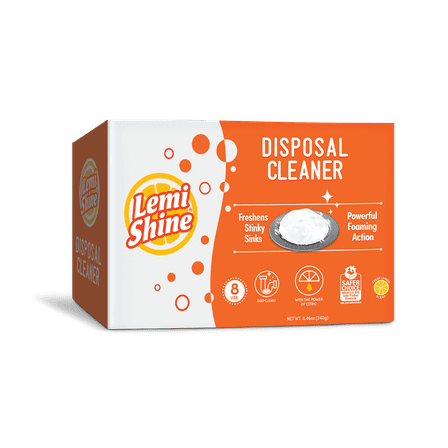Lemi Shine Garbage Disposal Cleaner, Cleans with Foaming Action, 8 Count