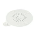 thumbnail image 2 of BUYISI Multi Purpose Hair Catcher For Showers And Sinks With Strong Suction Feature White, 2 of 5