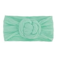 thumbnail image 2 of LNMQLPDBS Baby Headbands 3pcs Toddler Girls Hair Bows Soft Stretchy Turban Hairband Cute Twist Knot Head Wrap Beanie for Infant Toddlers, 2 of 6