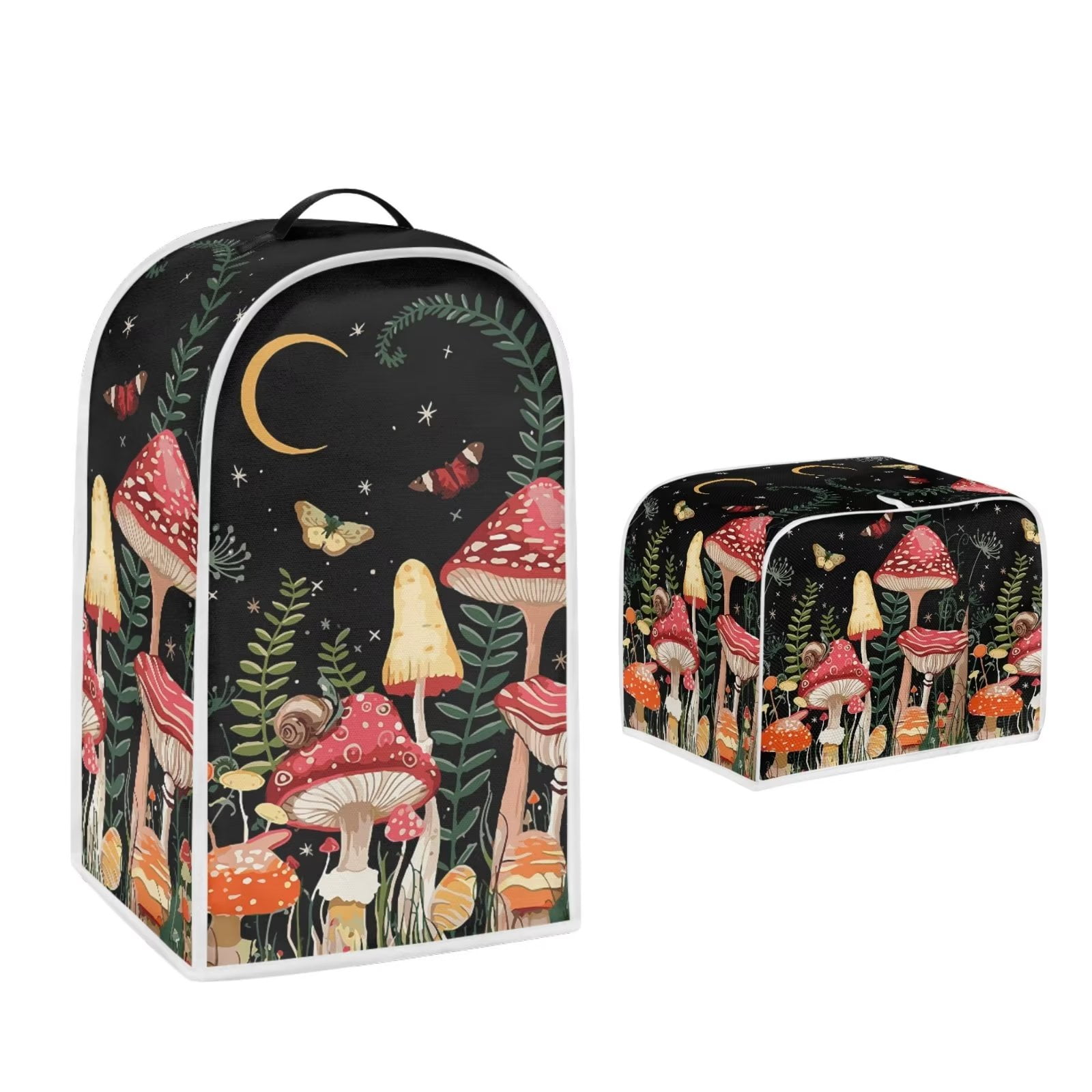NETILGEN Moon Night Mushrooms Stand Mixer Blender Covers Kitchenaid