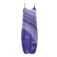 thumbnail image 5 of Vestidos Para Mujer Maxi Vestido Slip Vestido de Moda Sling Cintura Media Cuello en V Sin Mangas Rayas Estampado Floral Delgado Playa Vestido Largo Odeerbi ODB167846, 5 of 5