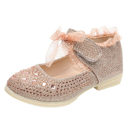 

YOHOME Toddler Baby Girls Sneaker Dot Sole Kids Children Princess Lace Sequins