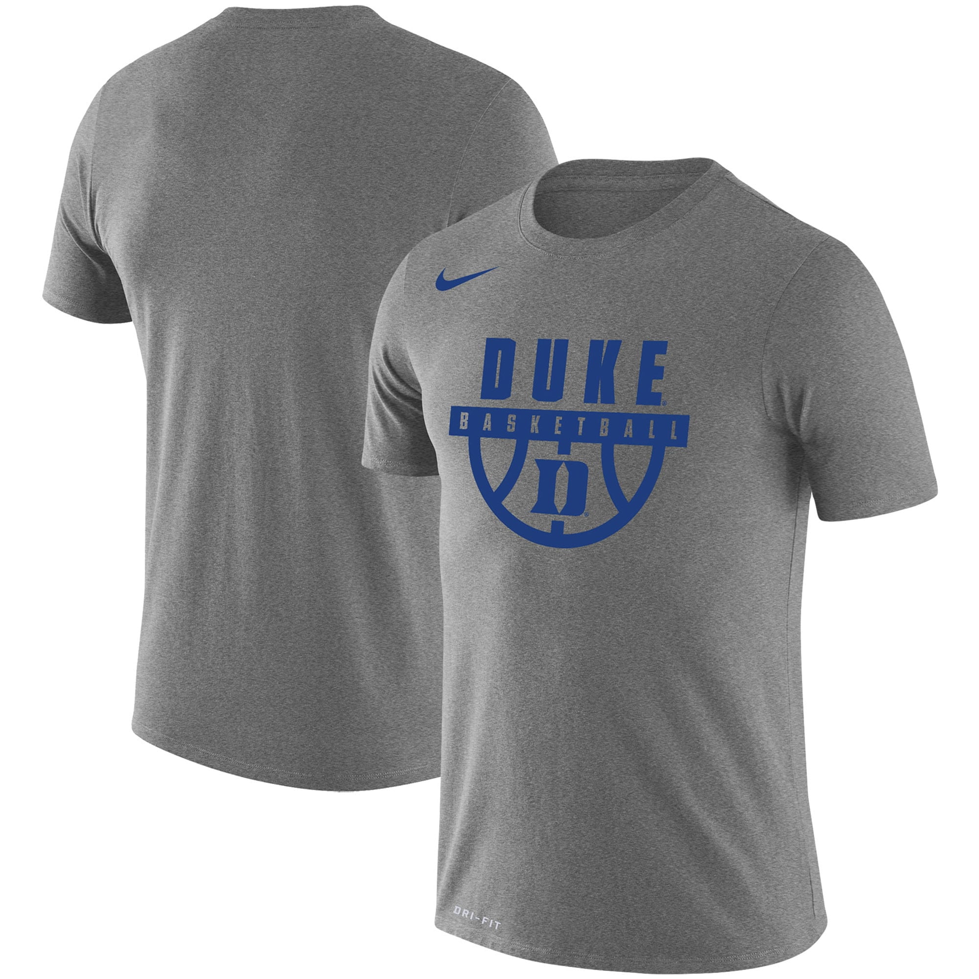 Men's Nike Heathered Gray Duke Blue 