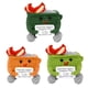 thumbnail image 4 of Apoyo Emocional Fuego de Contenedor con Tarjeta Alentadora Fuego de Contenedor de Ganchillo Positivo Lindo Bote de Basura de Ganchillo Fuego Oficina y Decoración del Hogar Regalos, 4 of 8