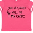 thumbnail image 4 of Inktastic One Day, Daddy Will Be My Caddy Kids Golfing Boys or Girls Toddler T-Shirt, 4 of 5