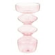 thumbnail image 1 of Simple Glass Vase For Women Homeowners In Pink With Decorative Function 1Pcs, 1 of 4