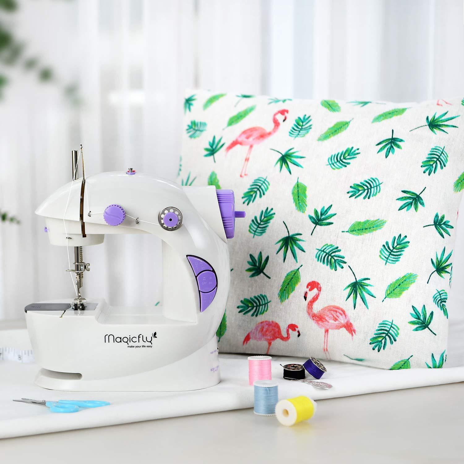 Adorable Magicfly Mini Sewing Machine, GIFT IDEA Learn To Sew Beginners,  Children 