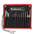 thumbnail image 1 of Punch And Chisel Set, 16 Pieces- Includes Taper Punches, Cold Chisels, Pin Punches, Center Punches, Chisel Gauge, and Storage Case- By Stalwart, 1 of 10