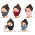 thumbnail image 4 of Winter Cycling Windshield Mask, Fleece Face Ear Protection for Cold Weather, 4 of 7