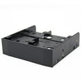 thumbnail image 4 of OImaster Soporte de montaje para computadora con compartimiento para unidad de disquete HDD / SSD de 2,5" / 3,5" a 5,25", 4 of 8