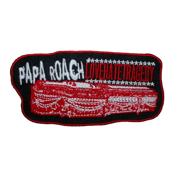 Papa Roach Love Hate Tragedy Patch Album Rock Band Embroidered Iron On Applique Walmart Com Walmart Com Papa Roach Love Hate Tragedy Patch Album Rock Band Embroidered Iron On Applique Walmart Com Walmart Com