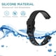 thumbnail image 4 of Correa de reloj inteligente de silicona suave Hebilla de metal a prueba de agua para Fitbit Inspire 3, 4 of 9