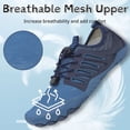 thumbnail image 3 of BERANMEY Quick-Drying Hike Barefoot Shoes for Women Athletic Breathable Water Shoes Womens & Mens Comfort Grounded Wide Toe for Football Swim Hiking Beach, 3 of 9