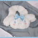 thumbnail image 4 of Horquilla Kawaii Lolita Cinnamoroll Sanrio de felpa, lazo para el pelo, diadema, banda de goma, Anillo para el pelo Jk, cuerda para la cabeza, 4 of 4