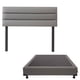 thumbnail image 1 of Box Base Cama Queen Size + Cabecera Londres Gris, 1 of 7