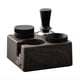 thumbnail image 1 of Soporte para Estación de Apisonamiento de Café, Portafiltros de 51 mm, 54 mm y 58 mm para Accesorios de Espresso, con Veta de Madera Oscura., 1 of 5