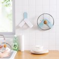 thumbnail image 2 of Up to 65% off Kitchen Gadgets Rotatable Kitchen Storage Rack Pot Lid Rack Pan Cover Holder Wall Mounted Tools Kitchen Organizers and Storage, 2 of 8