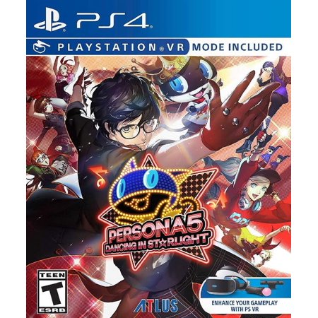 Restored Persona 5: Dancing In Starlight (Sony Playstation 4, 2018) Rhythm Game (Refurbished)