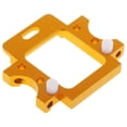 thumbnail image 4 of MERIGLARE 2x Aluminum Rear Gear Box Mount for HSP 94103 94123 94111 94107 94108 Golden, 4 of 9