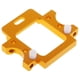 thumbnail image 4 of 2 soportes de caja de cambios trasera de aluminio para HSP 94103 94123 94111 94107 94108 Dorado, 4 of 9