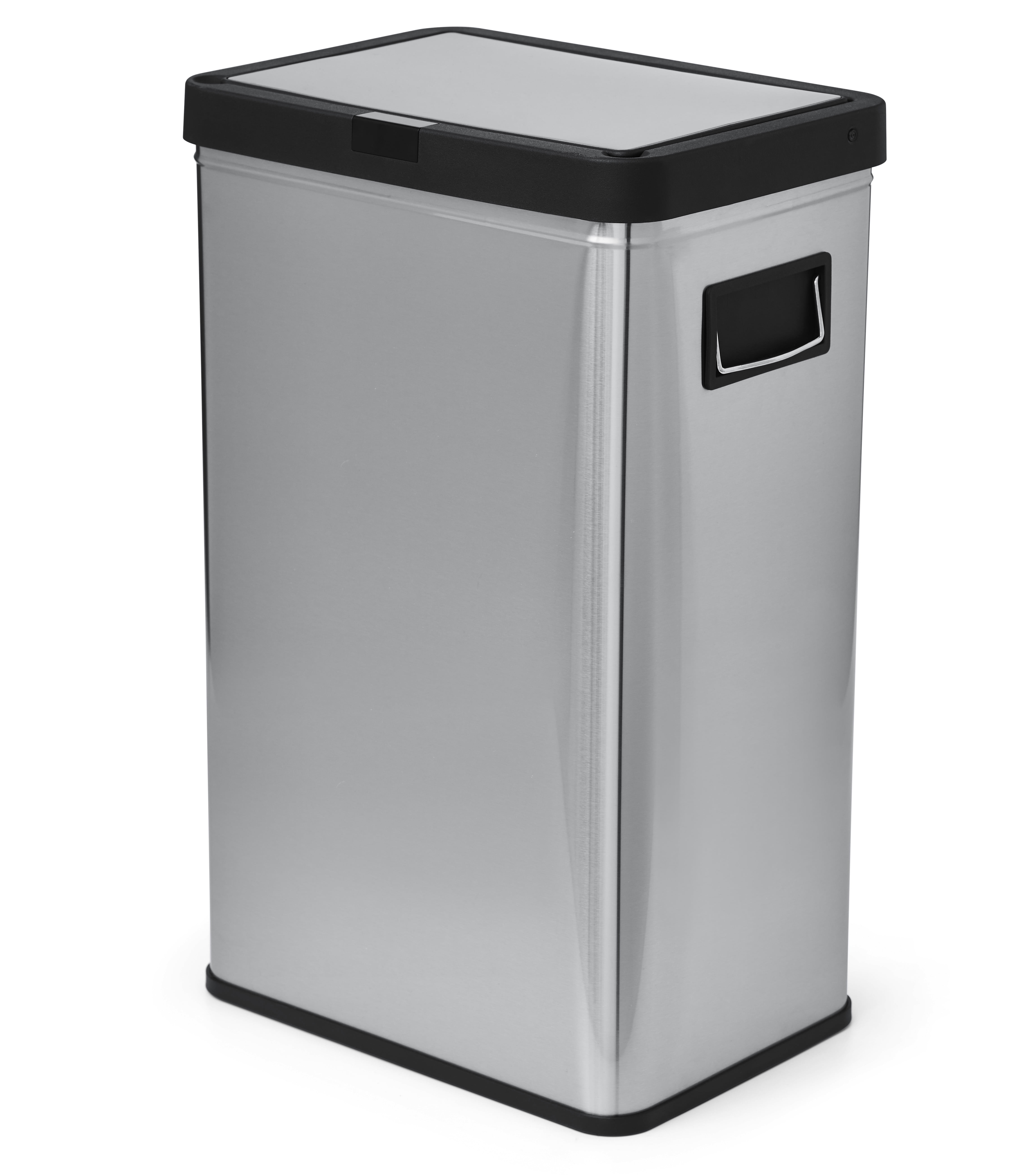 Better Homes & Gardens 13.7 gal Touchless Dual Sensor Kitchen Garbage Can with Stay Open Lid