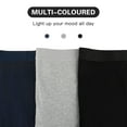 thumbnail image 6 of EALLCO Men's Underwear Boxer Briefs Cotton Stretch Comfortable Long Underwear Trunks (3 Pieces), 6 of 8