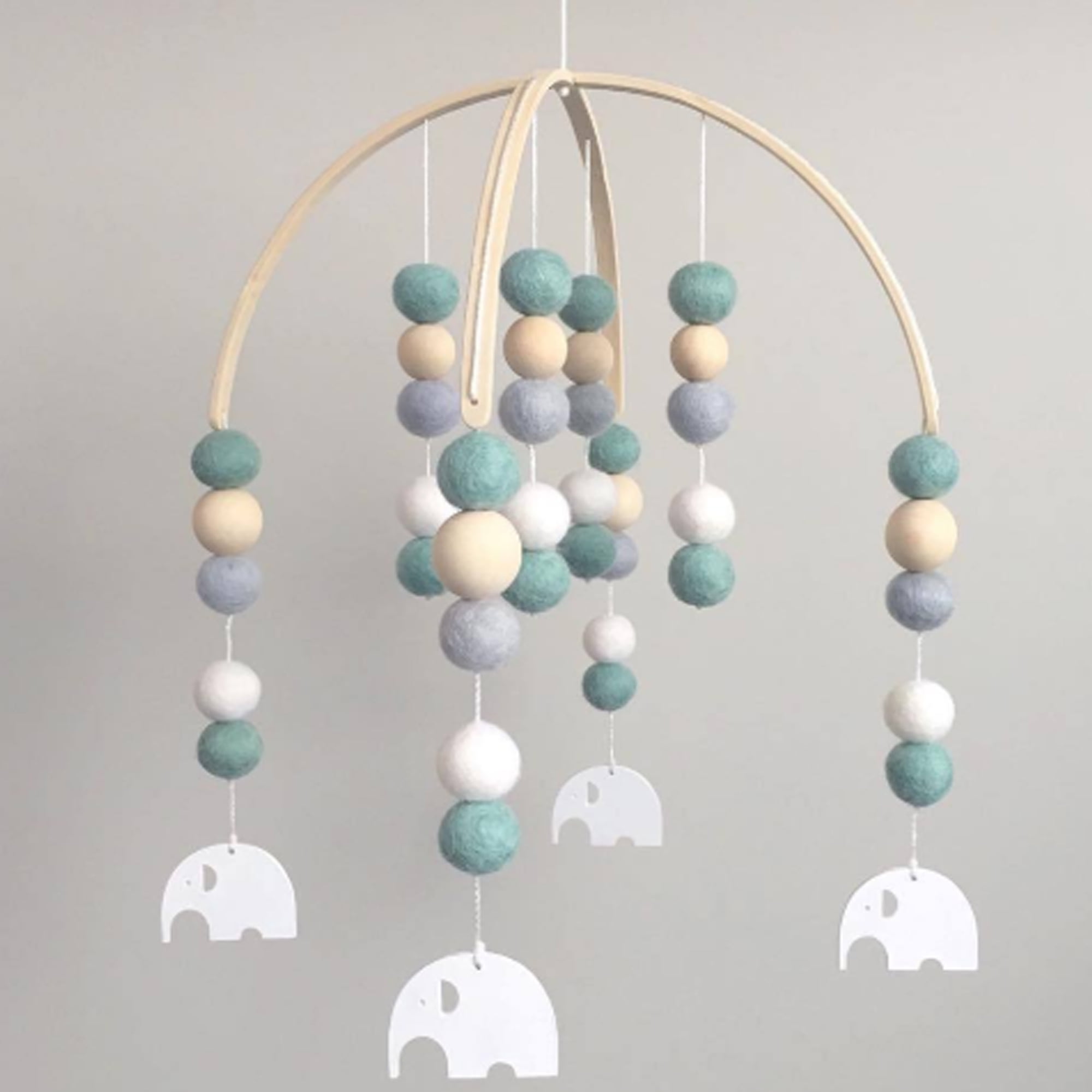 Baby Crib Moblie Felt Nursery Ceiling Mobile for Unisex Babies Bed Room Decor Ornaments Photography Props Handmade Baby Shower Gift Fox - Grey Baby Crib Moblie Felt Nursery Ceiling Mobile for Unisex Babies Bed Room Decor Ornaments Photography Props Handmade Baby Shower Gift Fox - Grey