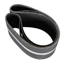 3 Pack 4 X 36 Inch 80 Grit Premium Silicon Carbide Sanding Belts