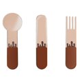 thumbnail image 1 of Spoon Stick Fork Dessert Spoons Stylish Transparent Dessert Spoon Set Versatile Practical Ice Cream Spoon Fork Stick Set for, 1 of 5