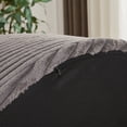 thumbnail image 5 of Leumius Corduroy Sponge Single Sofa,Fluffy Modern Sleeper Chair for Living Room, Bedroom, Lounge and Projection Room No Assembly Required Grey, 5 of 9