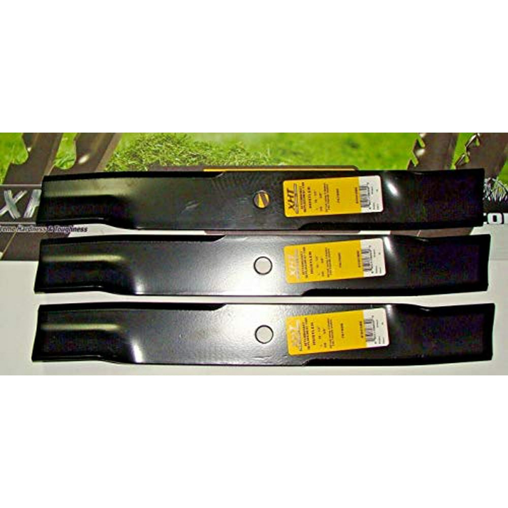 XHT 3 USA Made Lawn Mower Blades Compatible with EXCEL Big Dog 797696
