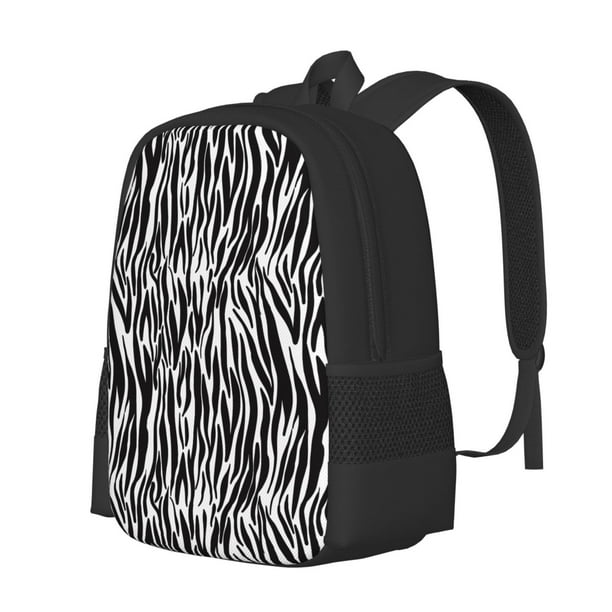 Disketp Zebra Mochila Minimalista de Gran Capacidad, Mochila de Viaje para Escuela, Trabajo o Uso Diario