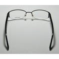 thumbnail image 5 of NEW VERA WANG V091 WOMENS/LADIES DESIGNER HALF-RIM BLACK FRAME DEMO LENSES 50-18-135 FLEXIBLE HINGES EYEGLASSES/EYEWEAR, 5 of 8