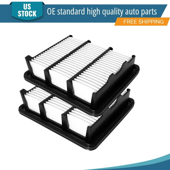 YXPCARS 2PCS Front Engine Air Filter for Honda Accord 2018 2019 2020-2022 Jeep Wagoneer 2023-2024, New Air Filter Replacement (CA12290)