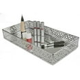thumbnail image 1 of Plateau de Toilette Miroir Décoratif en Maille - Chrome, 1 of 1