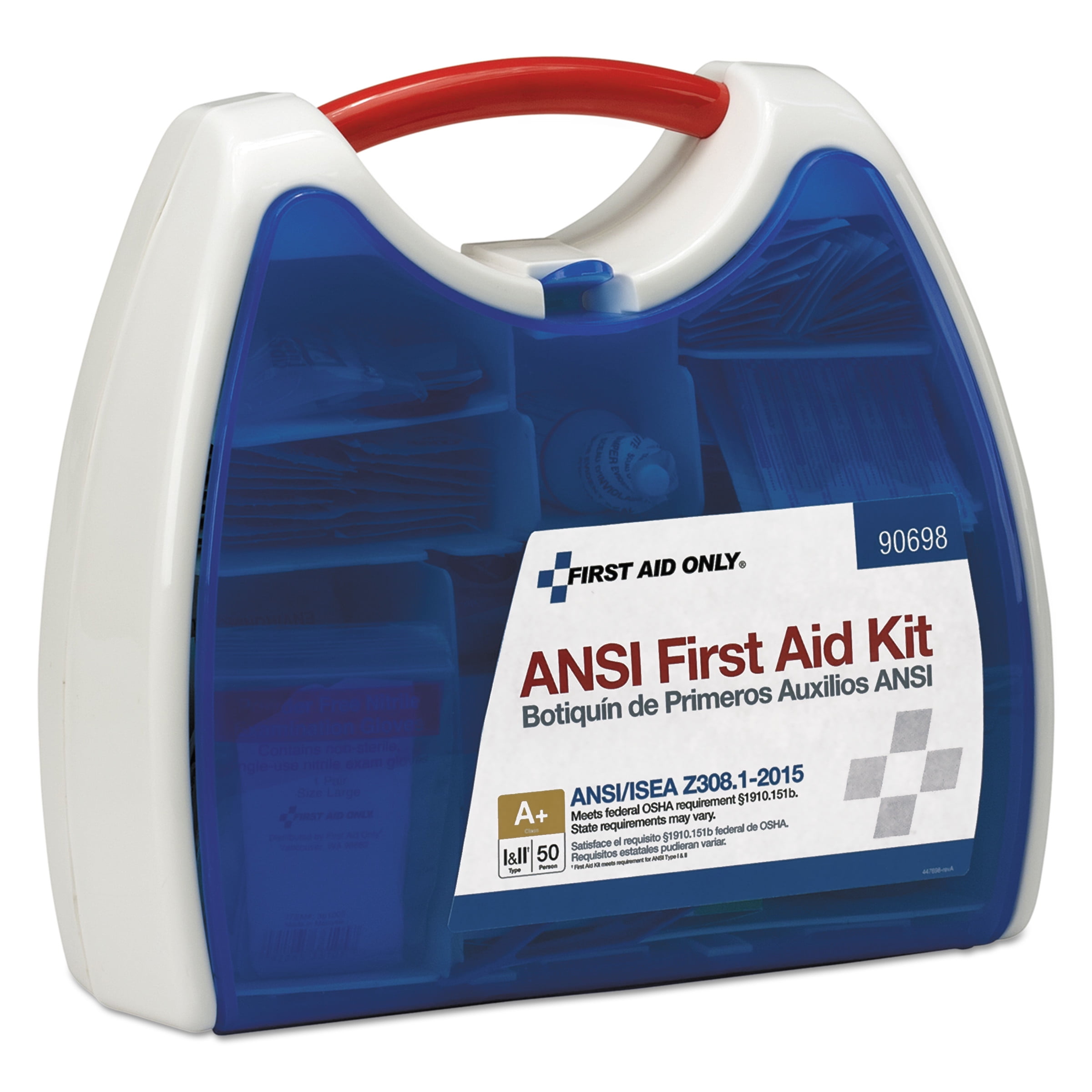 First Aid Only ReadyCare First Aid Kit for 50 People, ANSI A+, 238 Pieces -FAO90698
